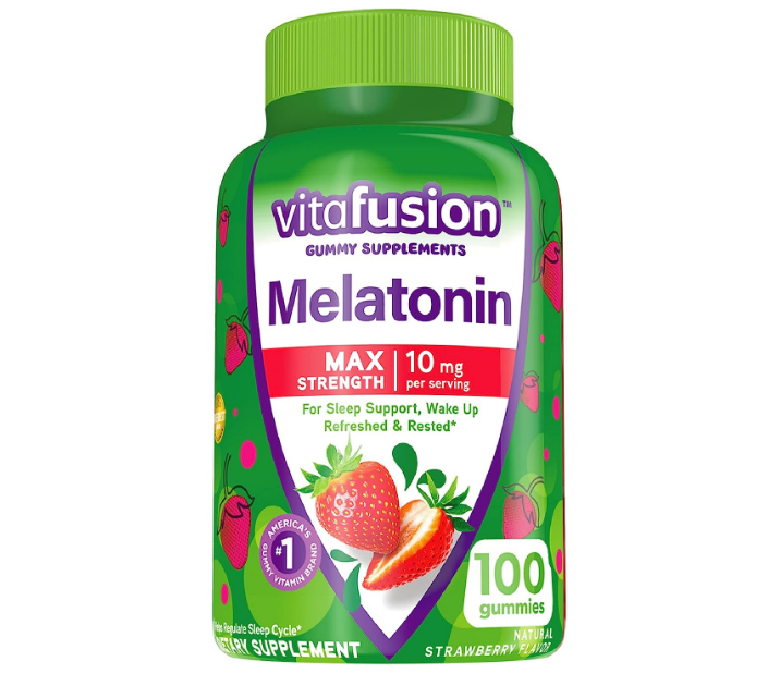  Nutricost Gomitas de melatonina para niños, 1 mg, 120 gomitas,  sabor a fresa : Salud y Hogar