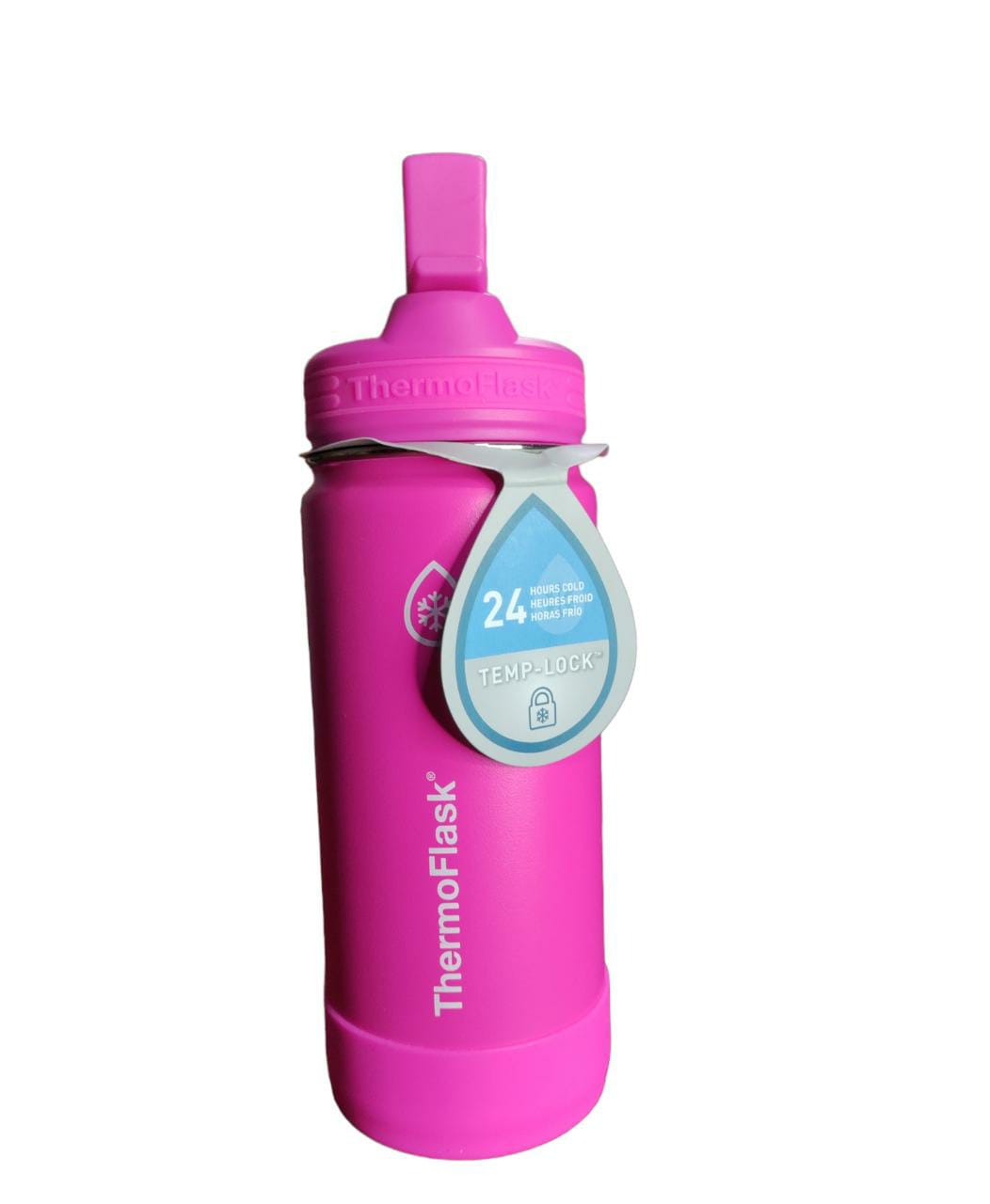  ThermoFlask Botella de agua de acero inoxidable con