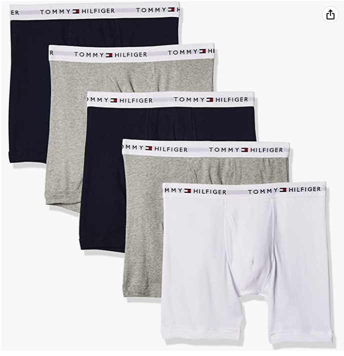 Calvin Klein - Paquete de 5 calzoncillos clásicos de algodón para hombres