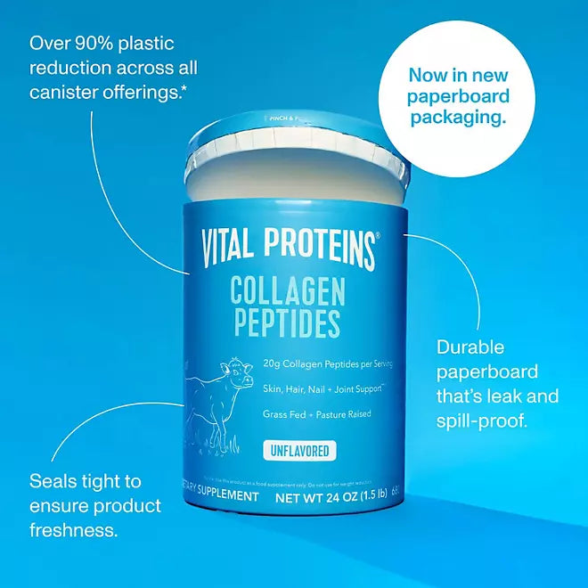 Vital Proteins Collagen Peptides sin sabor  680 gr.