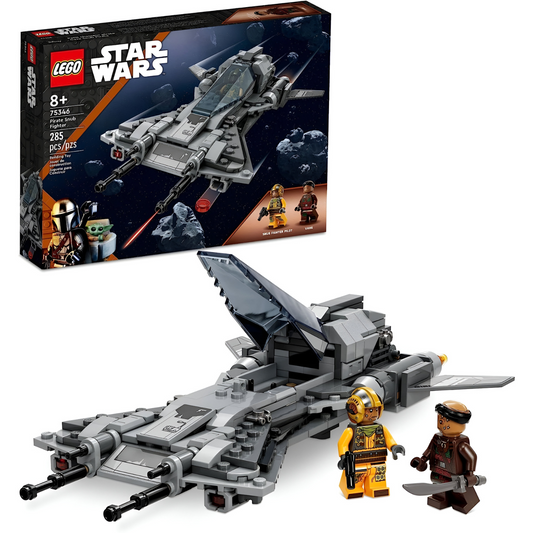 Lego Star Wars Pirate Snub Fighter 75346 - Juego de cazas estelares  con personajes de piloto pirata y paletas de The Mandalorian Season 3