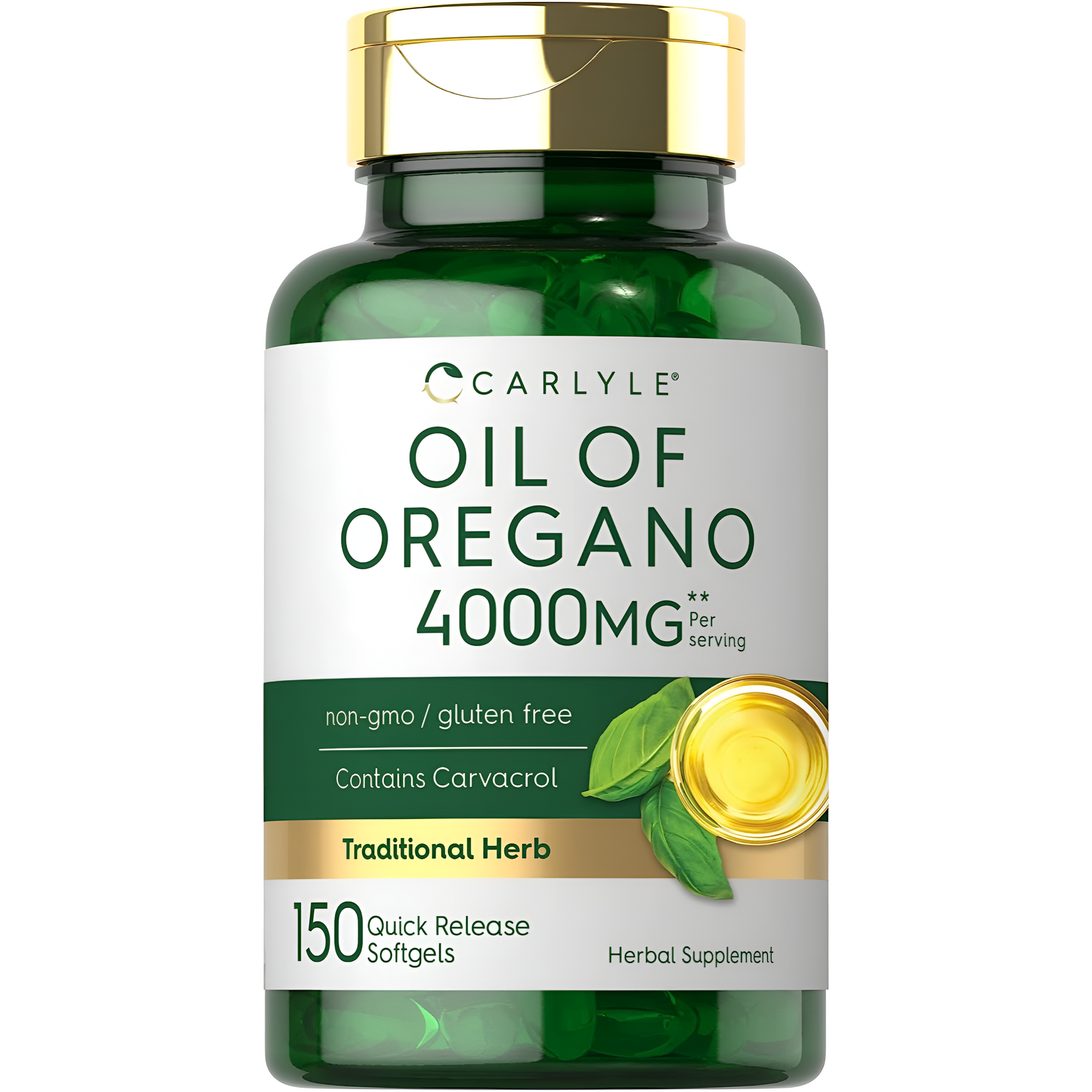 GNC Herbal Plus Aceite de Orégano 60mg | Apoya el bienestar general | 100  cápsulas