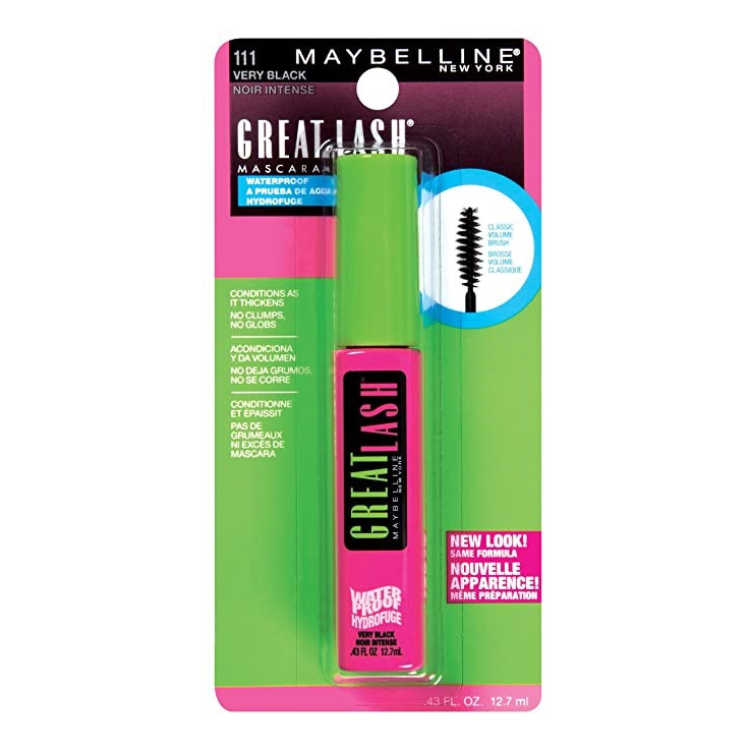 Maybelline Great Lash Mascara -111 Very Black 0.43oz