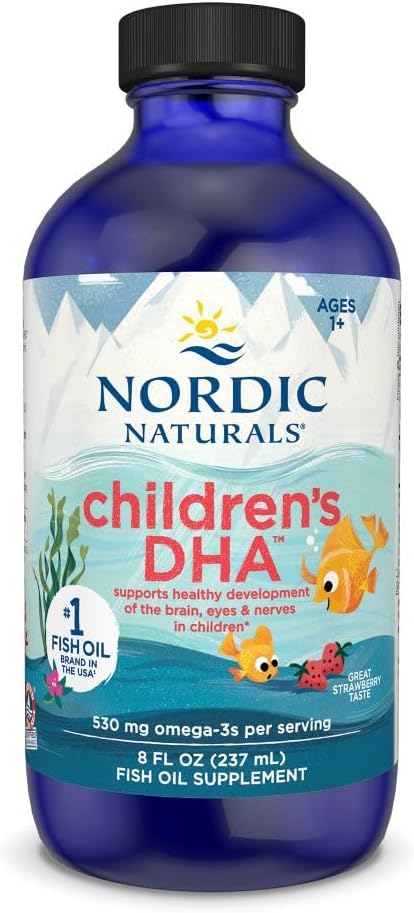 Nordic Naturals - DHA líquido para niños,Omega-3 para niños - 237ml