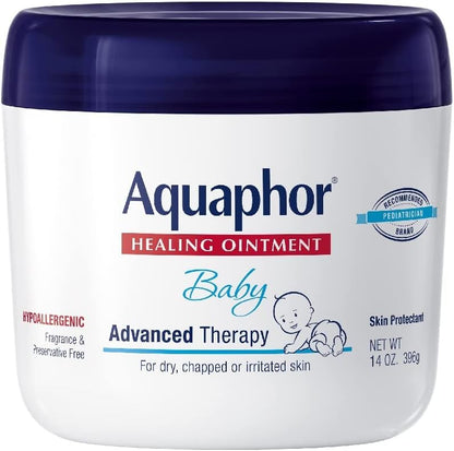 Crema Aquaphor para bebé, curativo, terapia avanzada, protector de la piel 396gr.