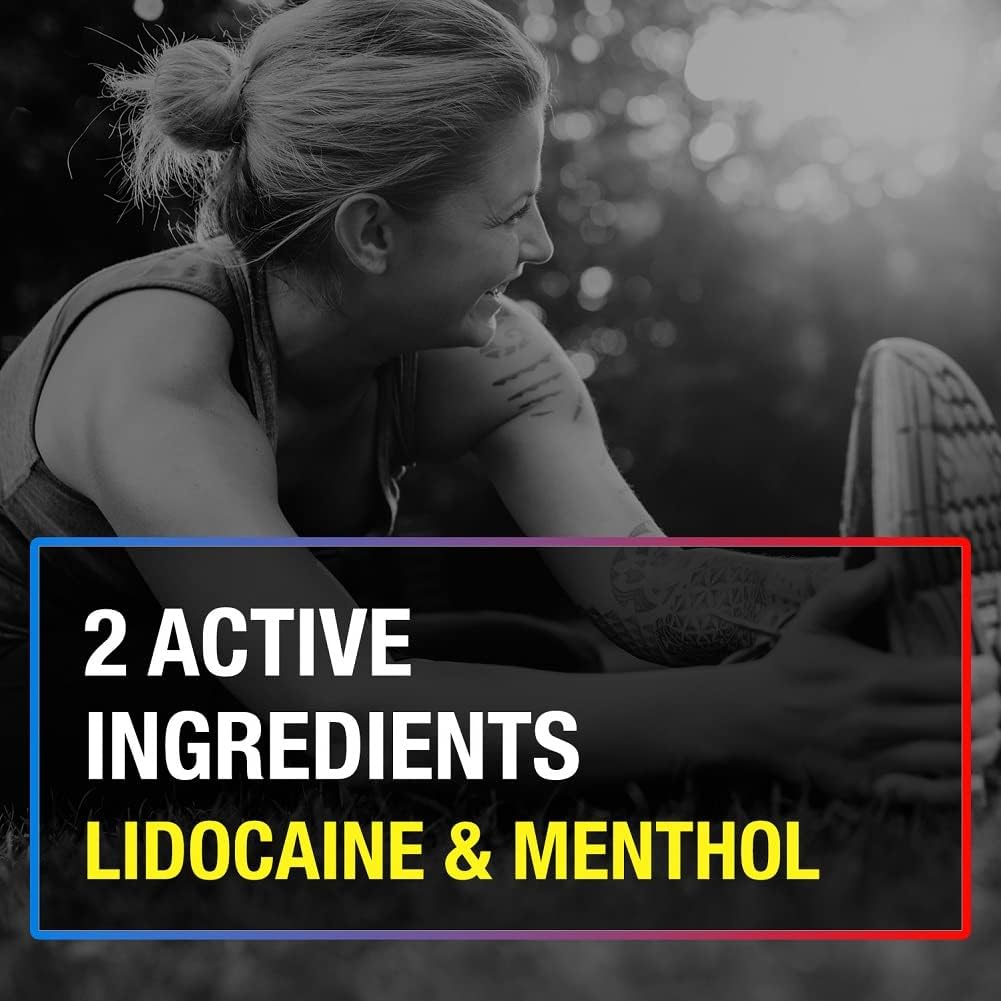 Icy Hot Max Strength Lidocaine Plus 5 parches