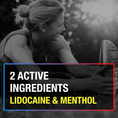 Icy Hot Max Strength Lidocaine Plus 5 parches