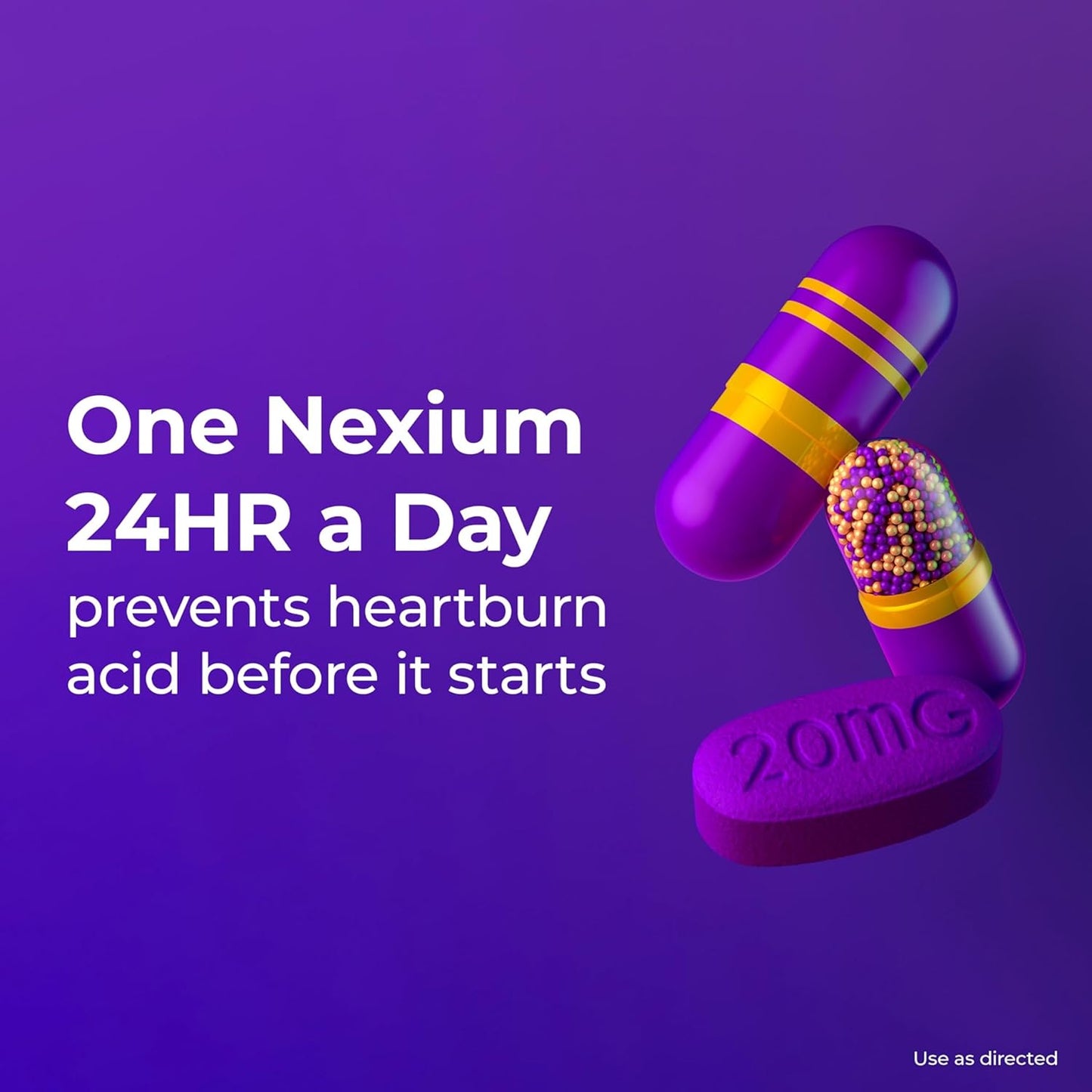 Nexium 24 HR 20mg 42 cápsulas