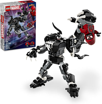 LEGO Marvel Venom Mech Armor vs. Miles Morales, 6+ 76276, 134 piezas