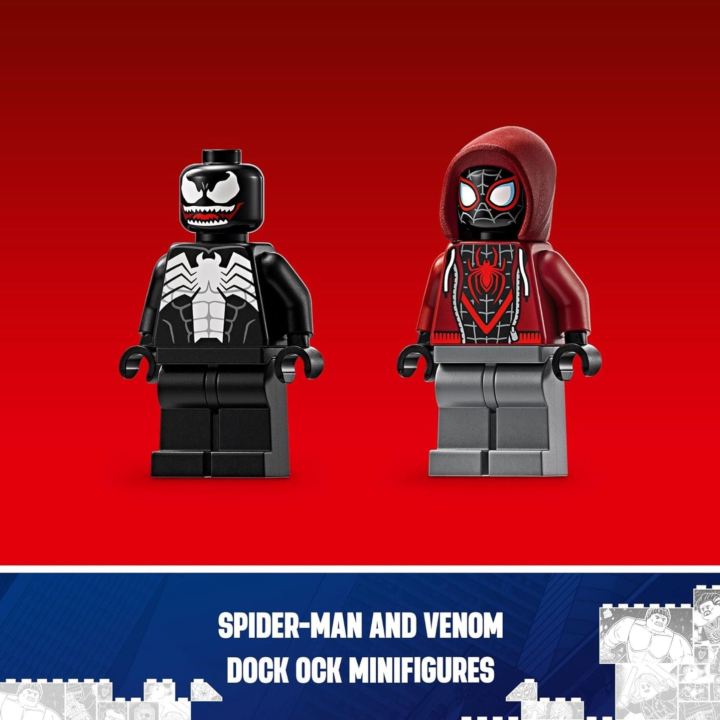 LEGO Marvel Venom Mech Armor vs. Miles Morales, 6+ 76276, 134 piezas