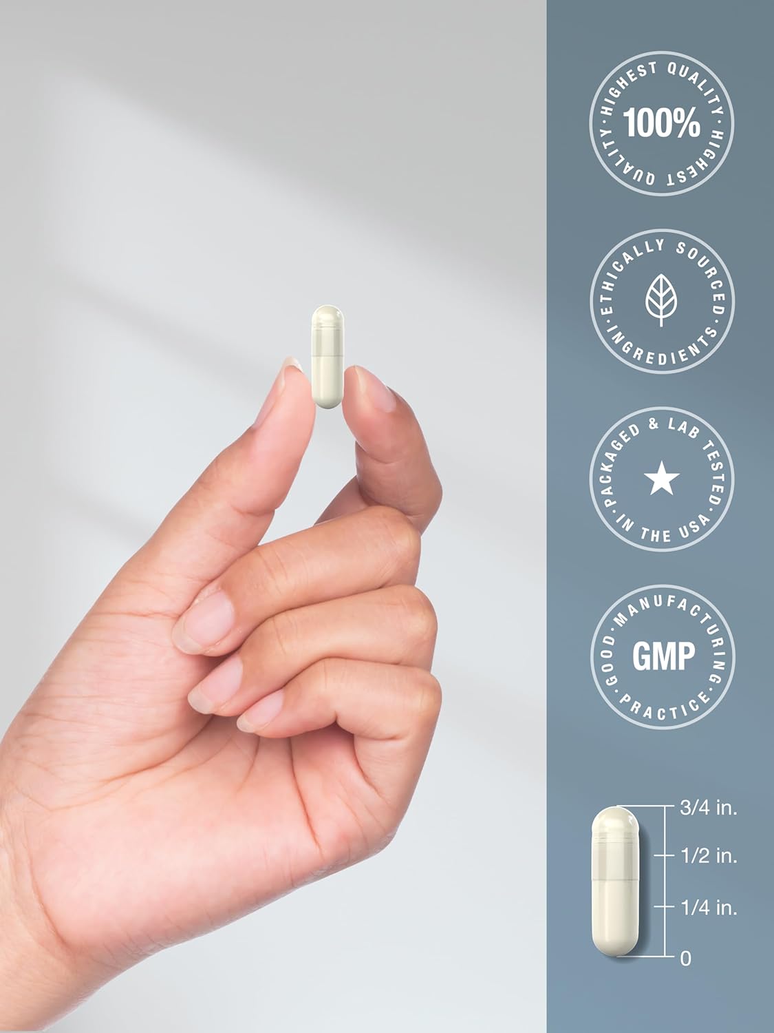 Horbaach - Methyl Folate , 5MTHF 1000mcg - Folato de metilo, 5MTHF 1000 mcg, 200 Capsulas