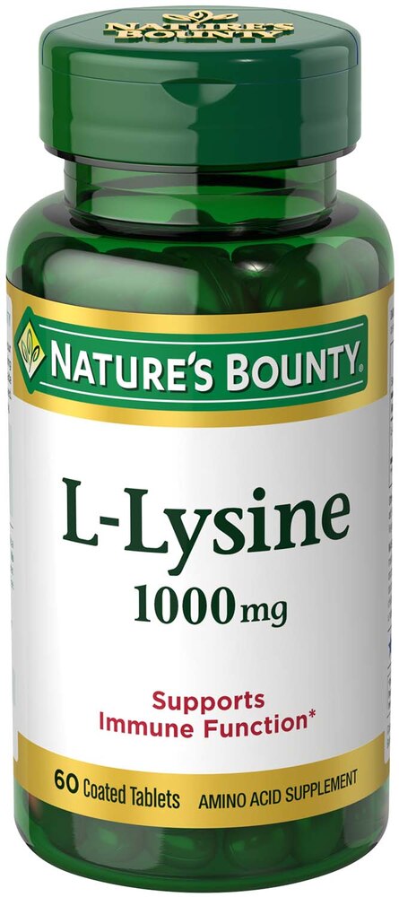 Nature's Bounty L-Lysine  1000 mg - 60 Tabletas