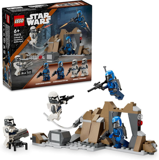 LEGO 75373 Star Wars Hinterhalt en Mandalore Battle Pack 109 piezas , 6+