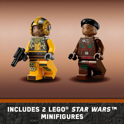 Lego Star Wars Pirate Snub Fighter 75346 - Juego de cazas estelares  con personajes de piloto pirata y paletas de The Mandalorian Season 3