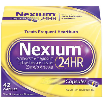 Nexium 24 HR 20mg 42 cápsulas