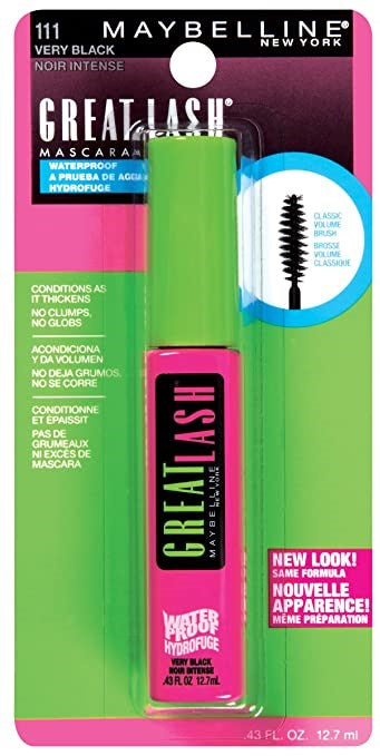 Maybelline Great Lash Mascara -111 Very Black 0.43oz