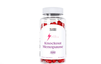 Knockout Menopause Am - Fórmula De Alivio De Los Síntomas Diurnos De La Menopausia, 60 capsulas