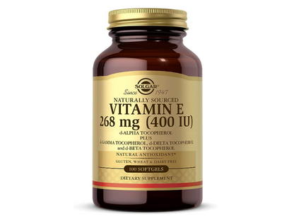 Vitamina E 268mg , 100 tabletas - Solgar