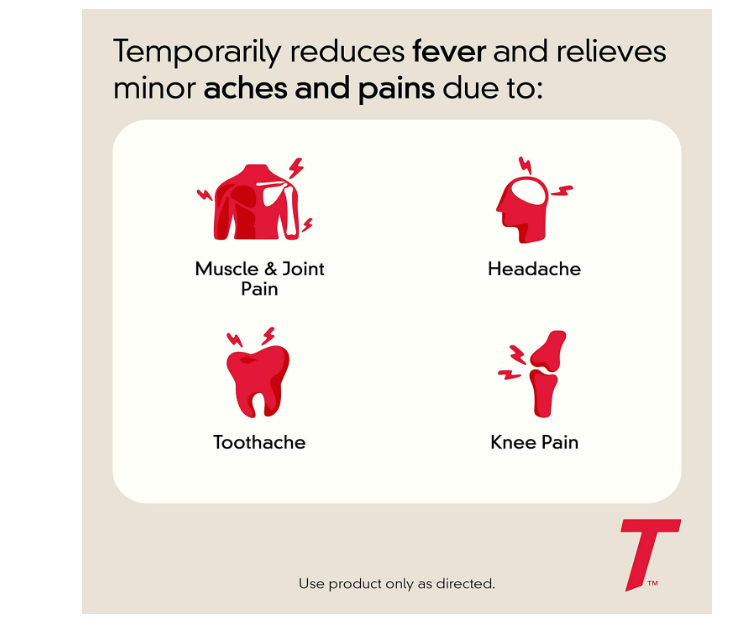 Tylenol Comprimidos extra fuertes con 500 mg , 24 caplets