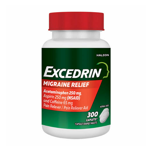 Excedrin Migraine para la Migraña  300 Tabletas