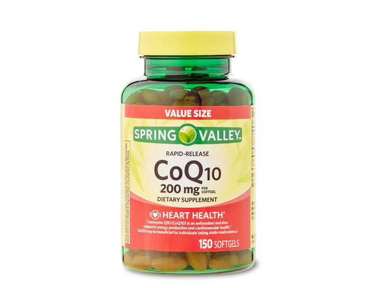 Coq10 200mg rapid-release , 150 capsulas - Spring Valley