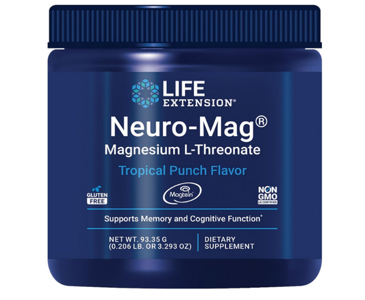 Neuro-Mag Magnesio - L-Threonate en polvo 93.35g - Life Extension