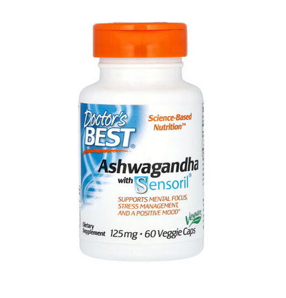 Doctor's Best Ashwagandha con Sensoril 125 mg, 60 unidades