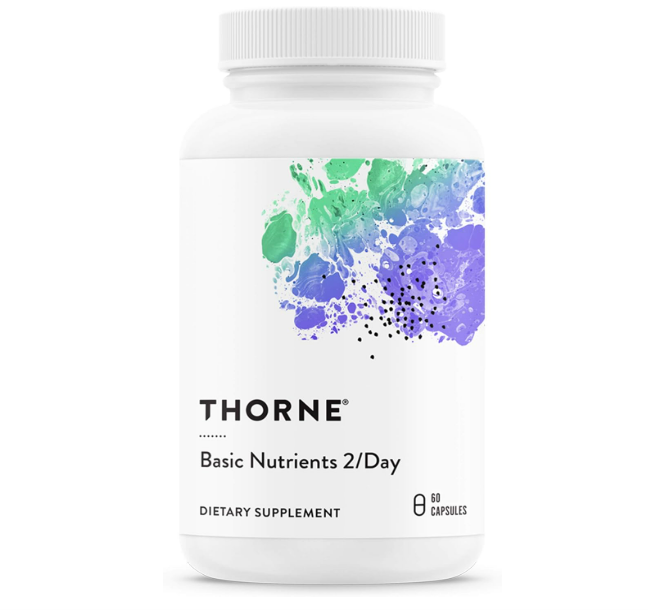 Thorne- Basic Nutrients 2/day , 60 capsulas