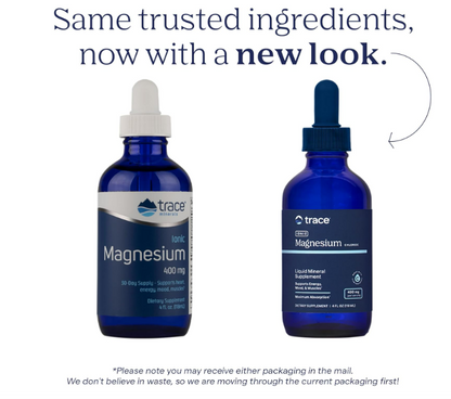 Magnesium Ionic 400mg , 118ml - Trace Minerals