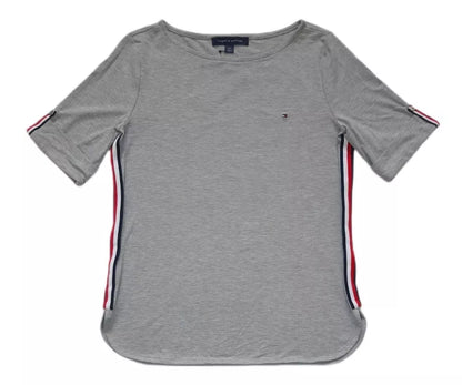 Polo Tommy Hilfiger para mujer, color Gris 4SG J11H0802