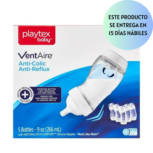 Biberón Playtex Baby VentAire Complete Tummy Comfort, 9 oz