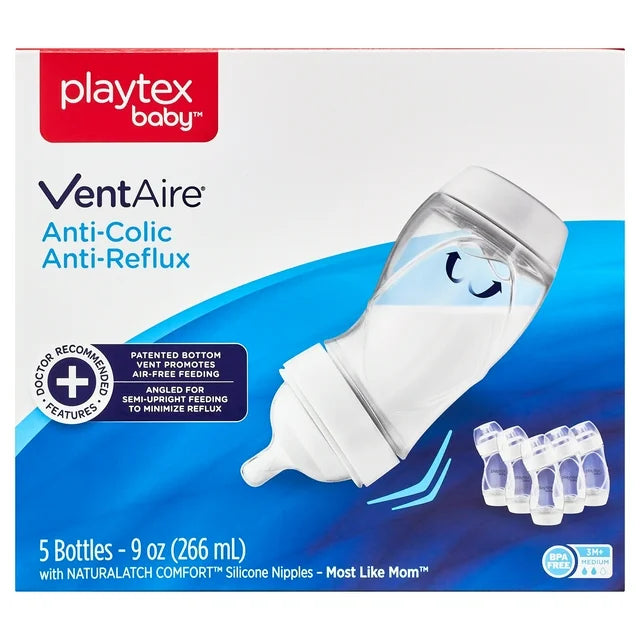 Biberón Playtex Baby VentAire Complete Tummy Comfort, 9 oz