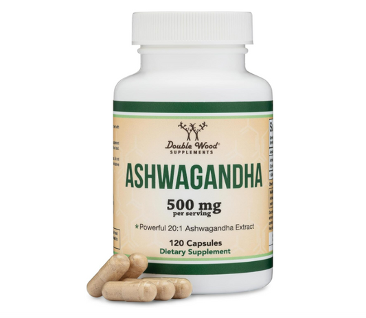 Ashwagandha 500mg , 120 capsulas - Double Wood