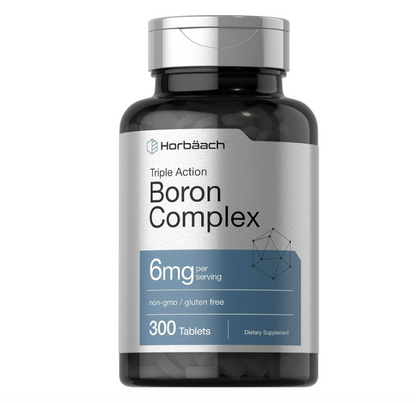 Boron Complex triple action 6mg , 300 tabletas- Horbaach