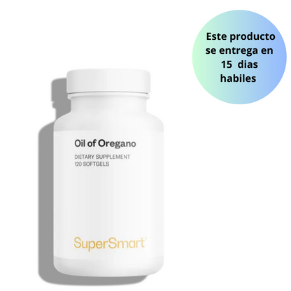 Aceite de oregano 135mg , Supersmart , 120 capsulas