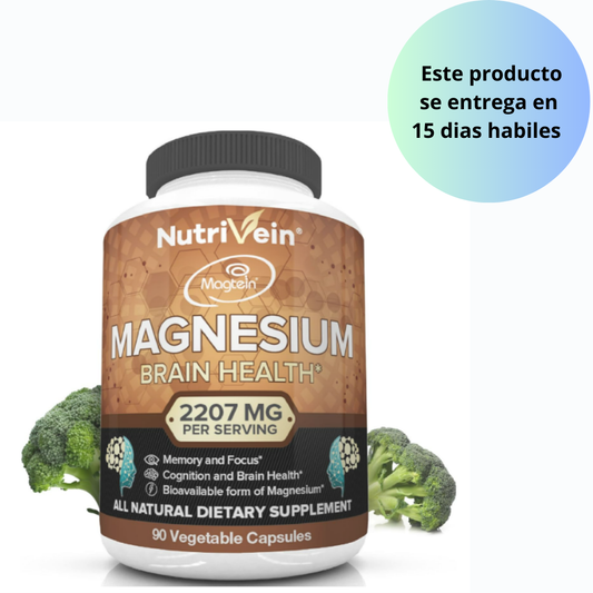 Nutrivein Magnesio  2207 mg , 90 capsulas vegetables