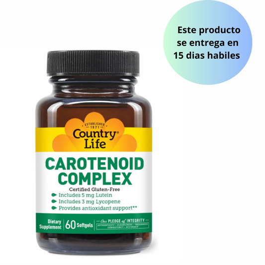 Country Life Carotenoid Complex , 60 capsulas