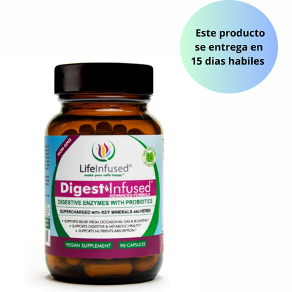 Life Infused Digest Infunsed , 90 capsulas