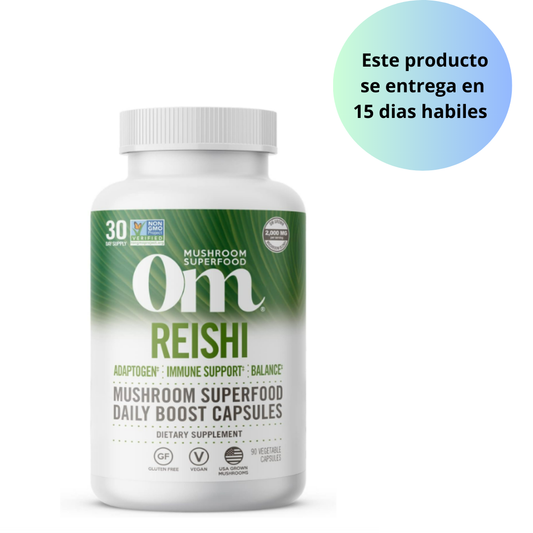 Mushroom Superfood - OM Reishi 90 capsulas