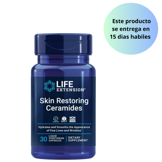 Skin Restoring Ceramides , 30 capsulas - Life Extension