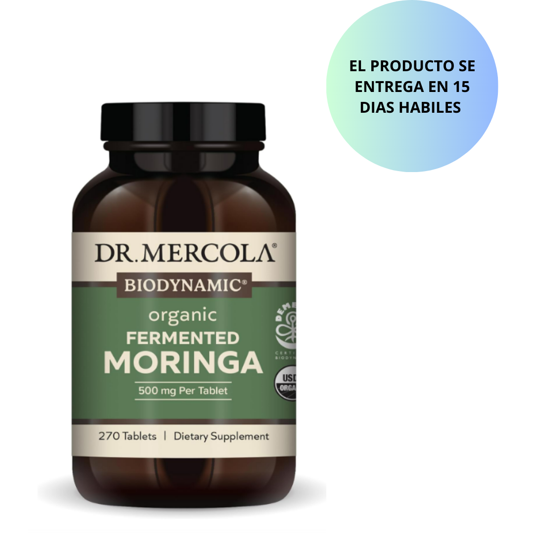 Dr. Mercola - biodinámico fermentend de moringa, 270 tabletas