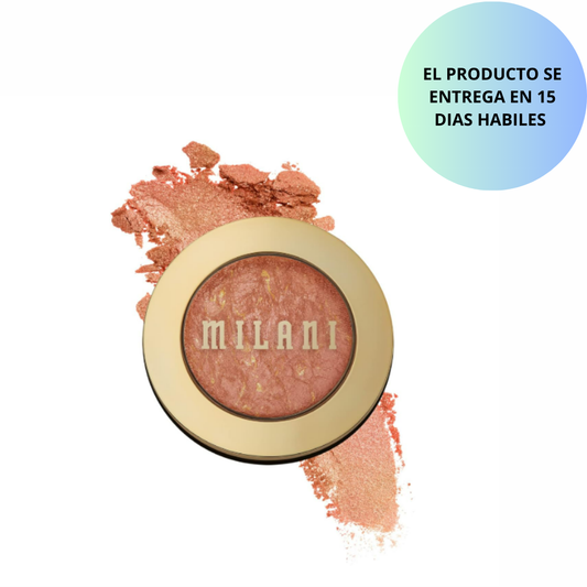 Milani - Baked Blush & Baked Highlighter - 3.5g , 02 ROSE D`ORO