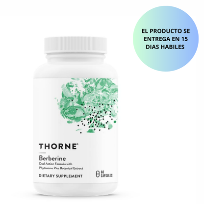 Thorne , Berberine - 60 capsulas