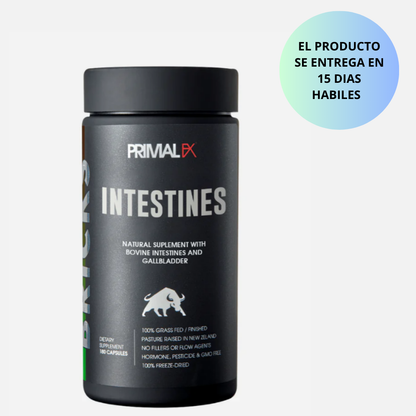 PrimalFx vitamina Intestines , 180 capsulas