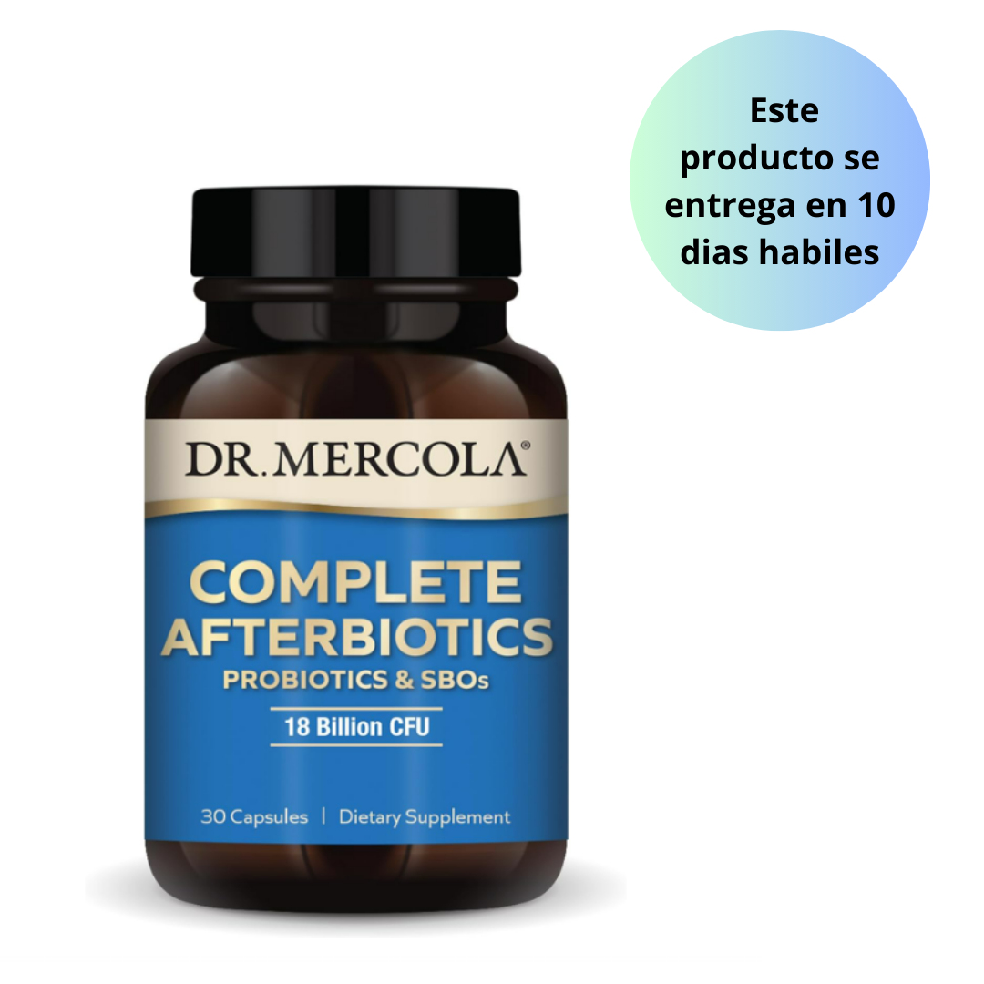 Dr. Mercola Suplemento dietético completo de Afterbiotics 18 billion , 30 capsulas