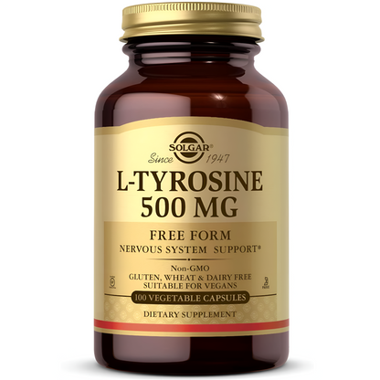 L-Tyrosine 500mg - 100 capsulas vegetables