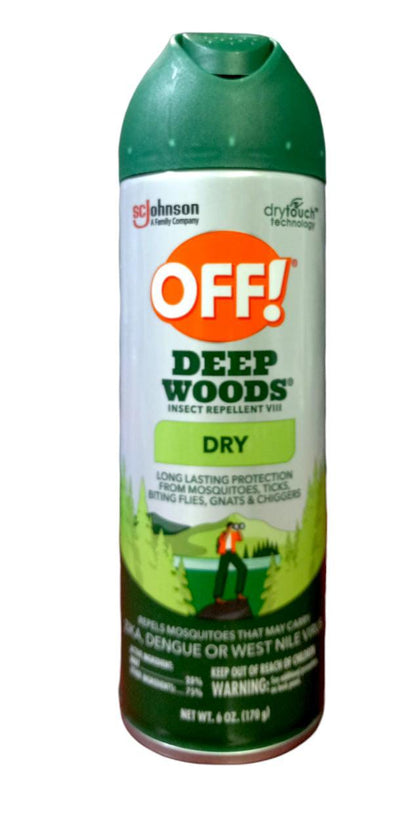 Off! Deep Woods Dry - Repelente
