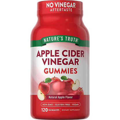 Nature's Truth Apple Cider Vinegar 400mg 120 GOMITAS