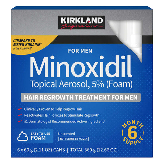 MINOXIDIL EN ESPUMA - KIRKLAND- 60GR