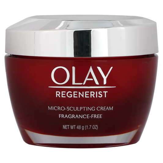 Olay Regenerist  Micro-Sculpting Cream Crema Hidratante Facial regeneradora, 1.7 oz. Sin Fragancia (48gr)